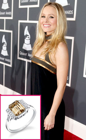 Kristen Bell, Engagement Ring Kristen Bell, Engagement Ring